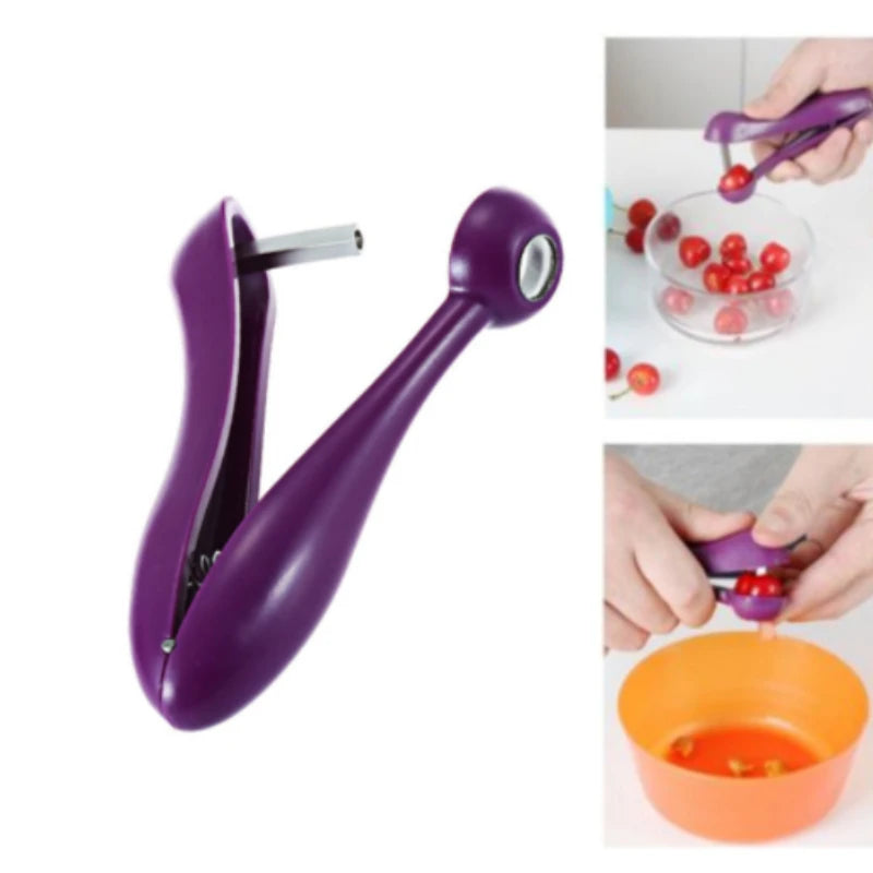 Cherry & Olive Pitter Tool – Quick Seed Remover