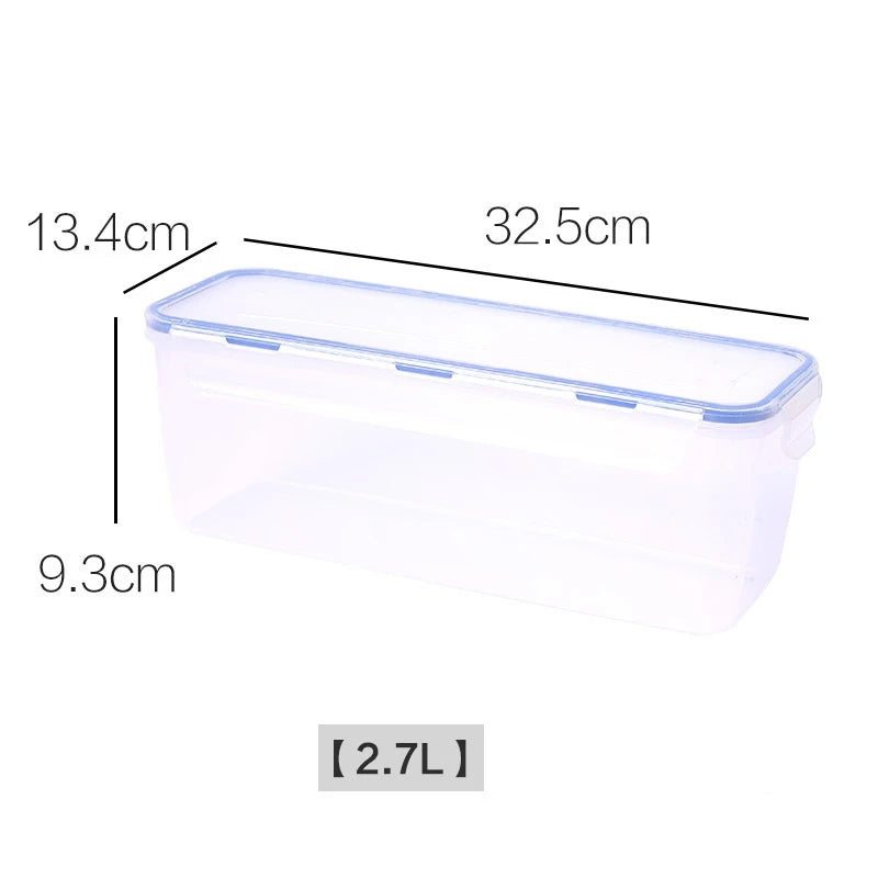 Airtight Bread Storage Box – Freshness Keeper for Loaves & Sandwiches