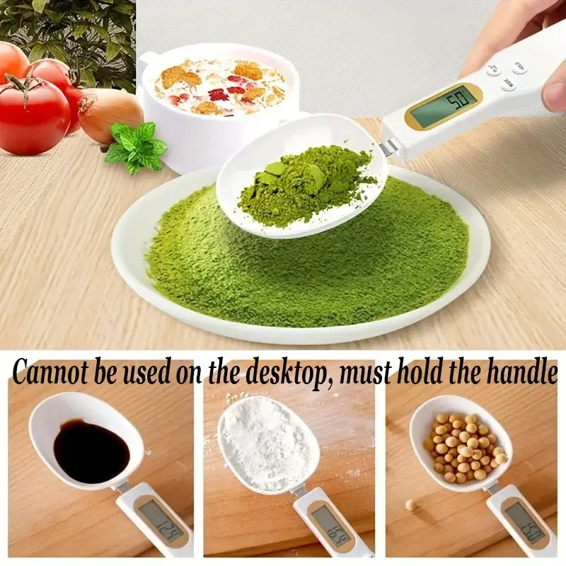 Digital Measuring Spoon Scale – Precision Kitchen & Coffee Scoop