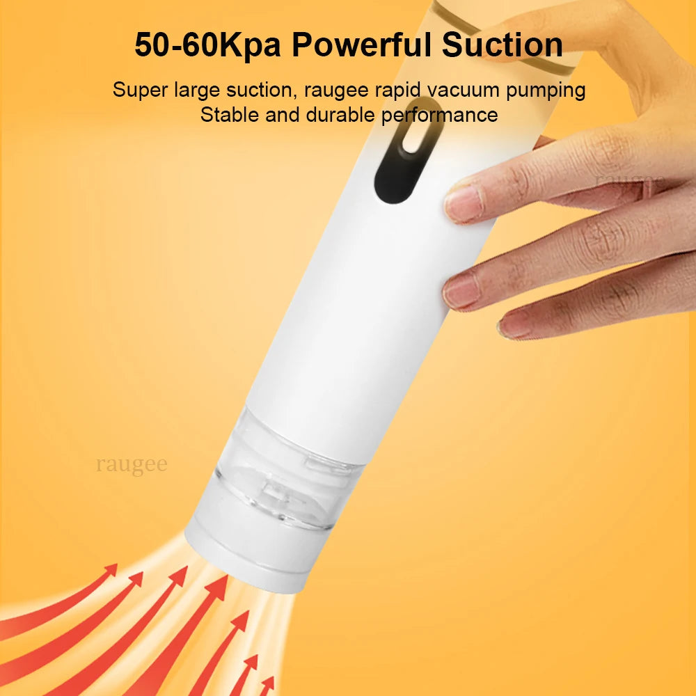 Rechargeable Vacuum Sealer Pump – Portable Food Preservation System