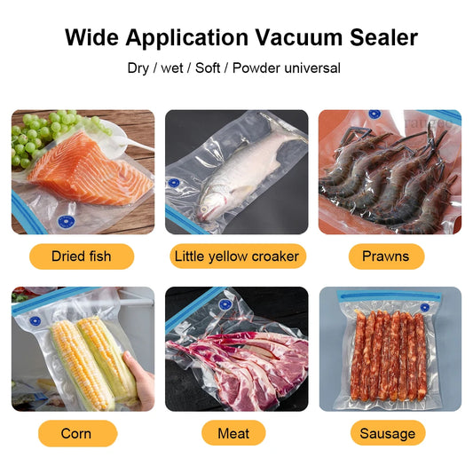Rechargeable Vacuum Sealer Pump – Portable Food Preservation System