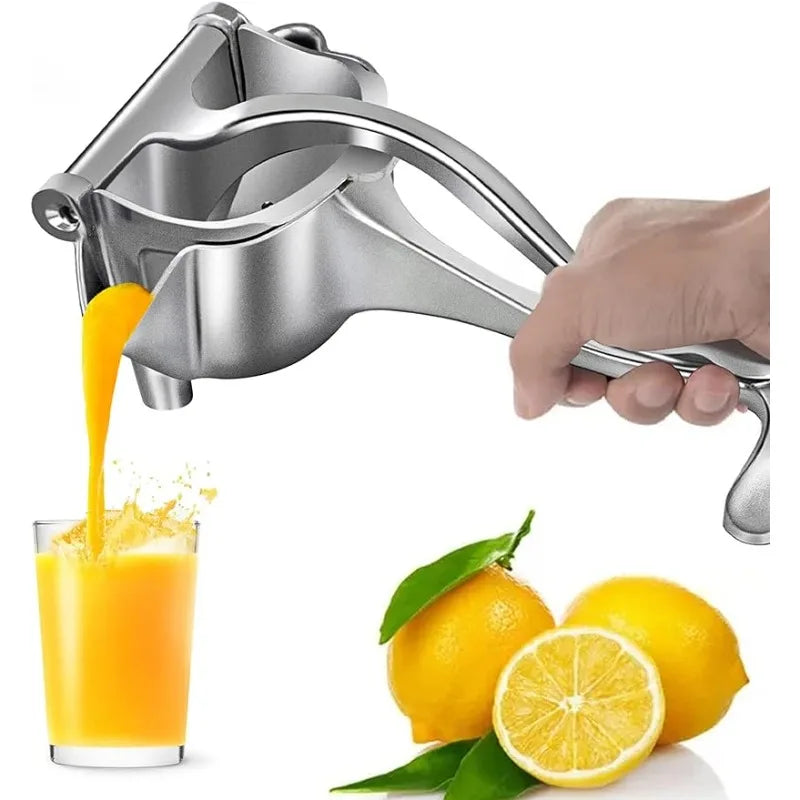 Heavy-Duty Manual Citrus Juicer – Premium Metal Fruit Squeezer