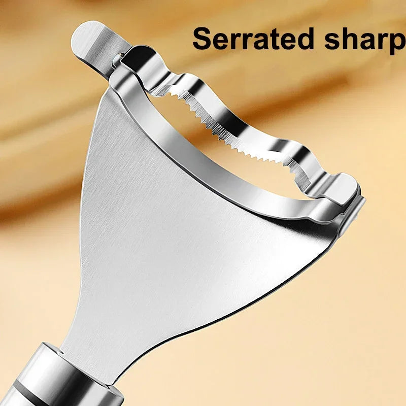 Stainless Steel Corn Stripper – Quick Corn Kernel Remover Tool