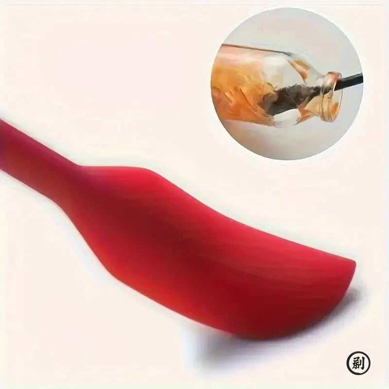 3-Piece Mini Silicone Spatula Set – Heat Resistant Kitchen Scrapers