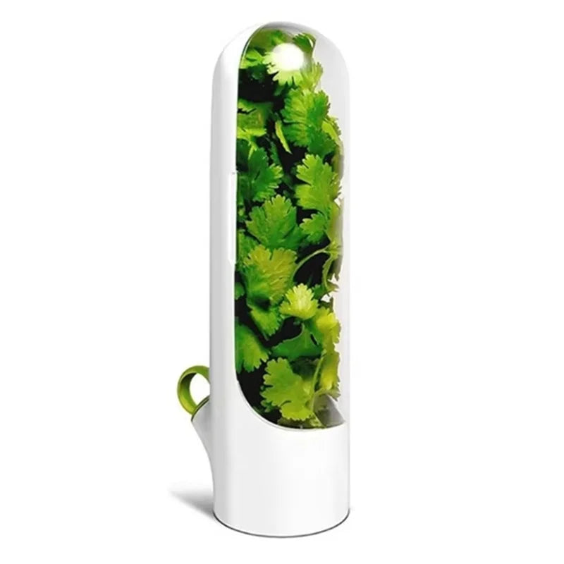 Fresh Herb Keeper – Refrigerator Herb Storage Container