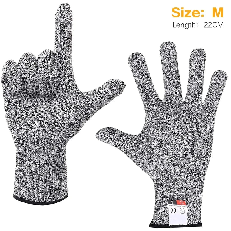 Cut Resistant Safety Gloves – Level 5 Protection Kitchen Gloves