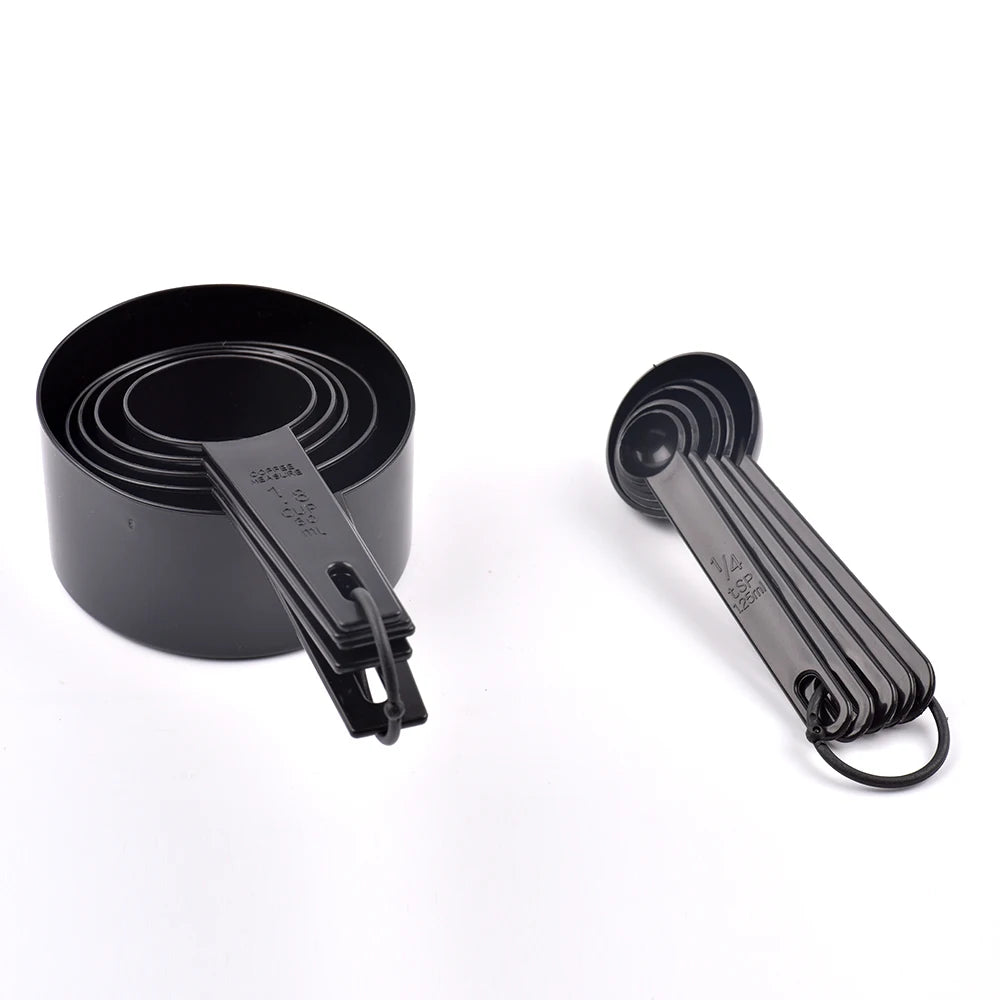 10-Piece Measuring Cups & Spoons Set – Precision Kitchen Measuring Tools