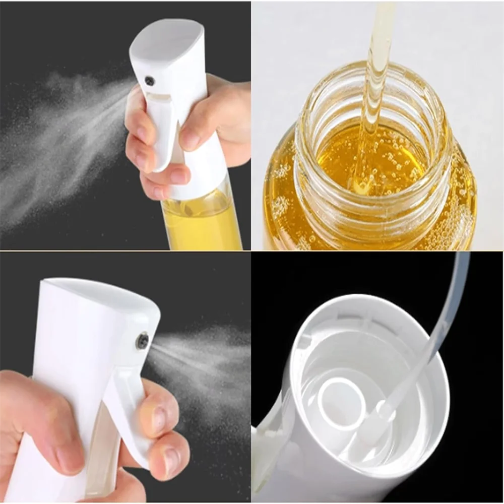 Olive Oil Spray Bottle – Reusable Fine Mist Oil Dispenser