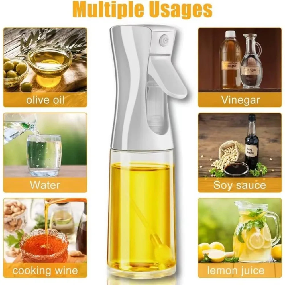 Olive Oil Spray Bottle – Reusable Fine Mist Oil Dispenser
