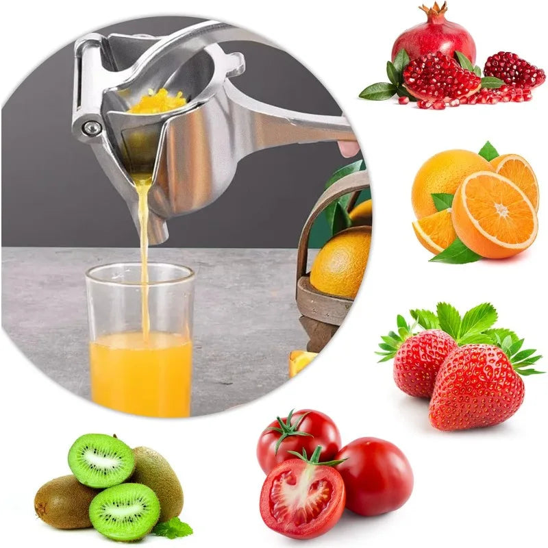 Heavy-Duty Manual Citrus Juicer – Premium Metal Fruit Squeezer