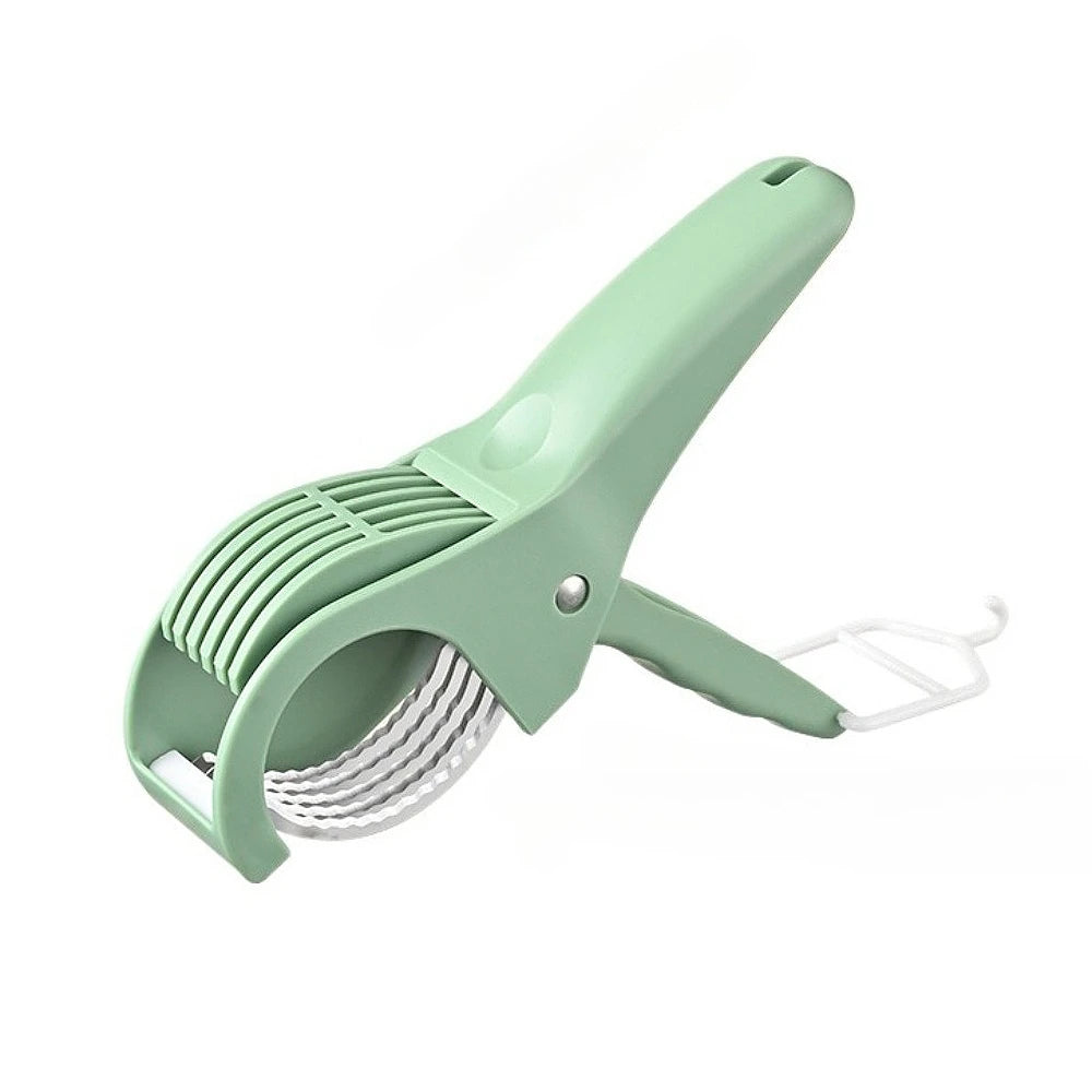 Multi-Purpose Food Slicer – Stainless Steel Fruit & Vegetable Cutter