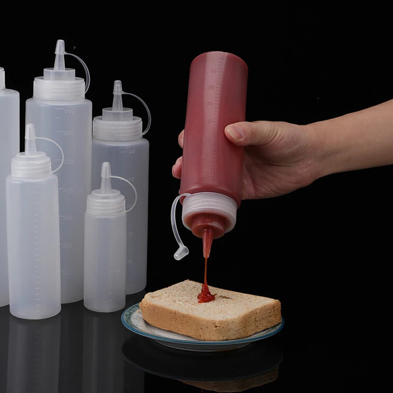 500ml Squeeze Sauce Bottle – Precision Dispensing Condiment Bottle