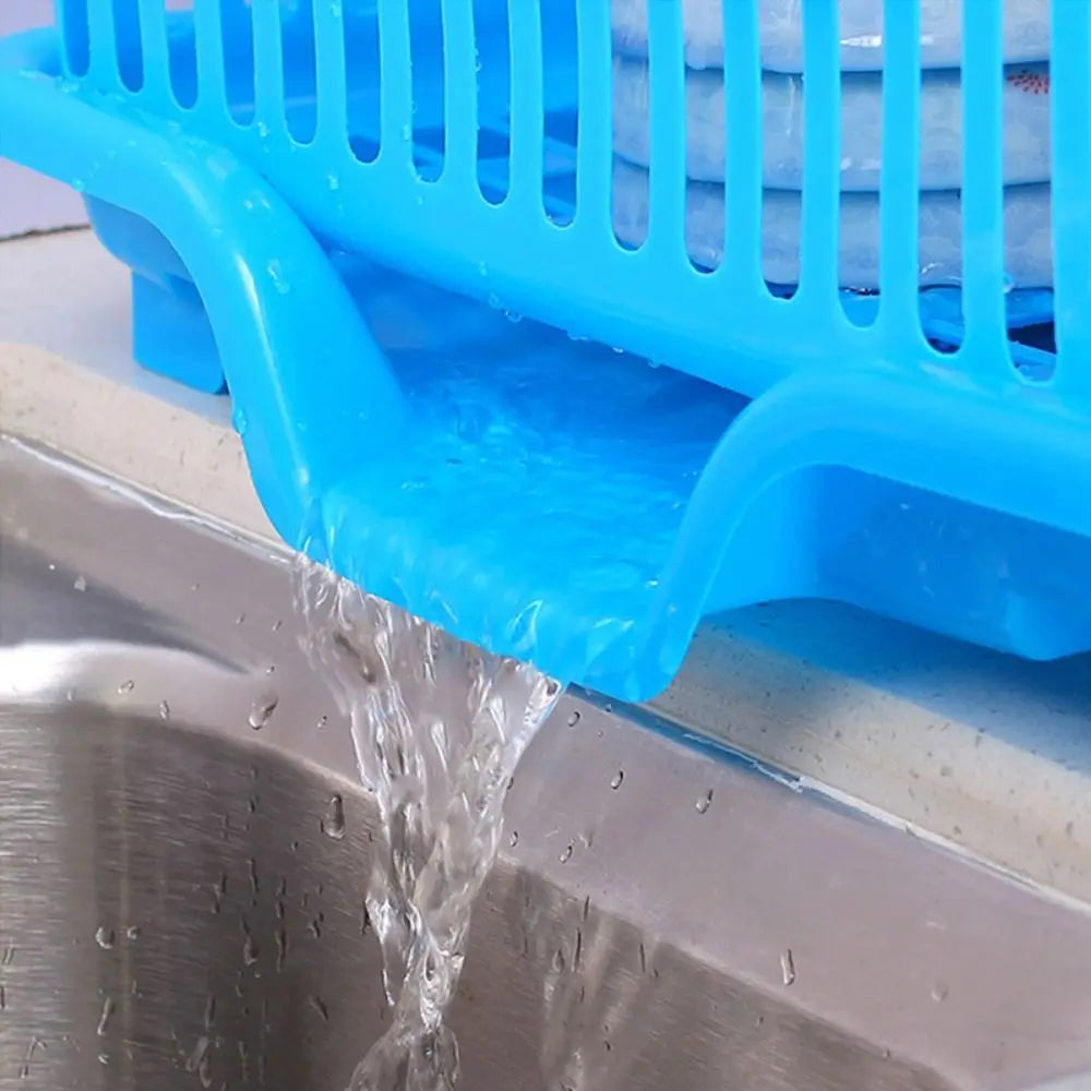Dish Drying Rack – Countertop Drain Board Organiser