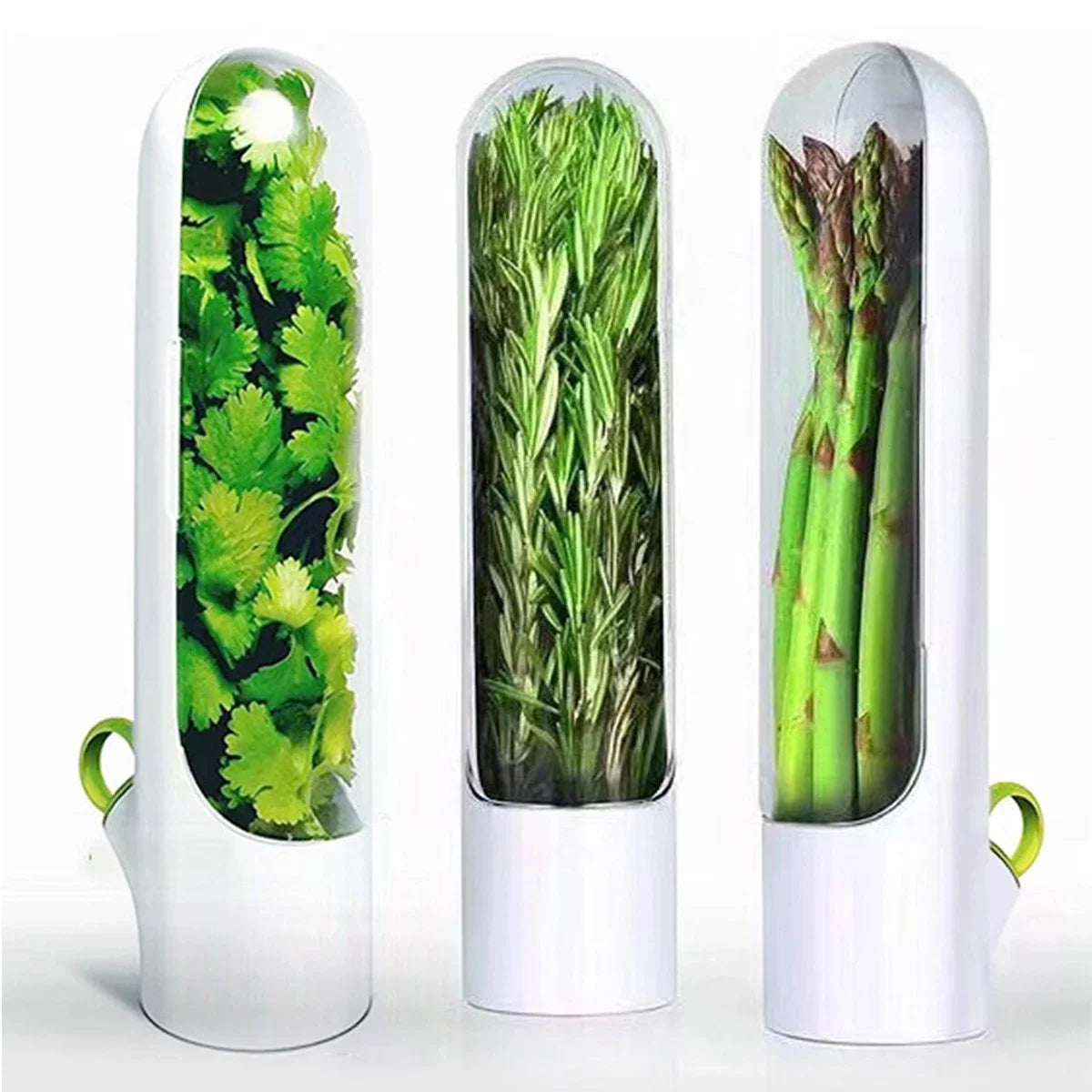 Fresh Herb Keeper – Refrigerator Herb Storage Container