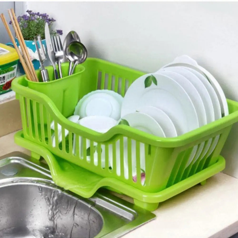 Dish Drying Rack – Countertop Drain Board Organiser