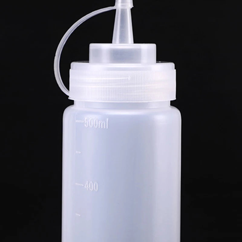 500ml Squeeze Sauce Bottle – Precision Dispensing Condiment Bottle