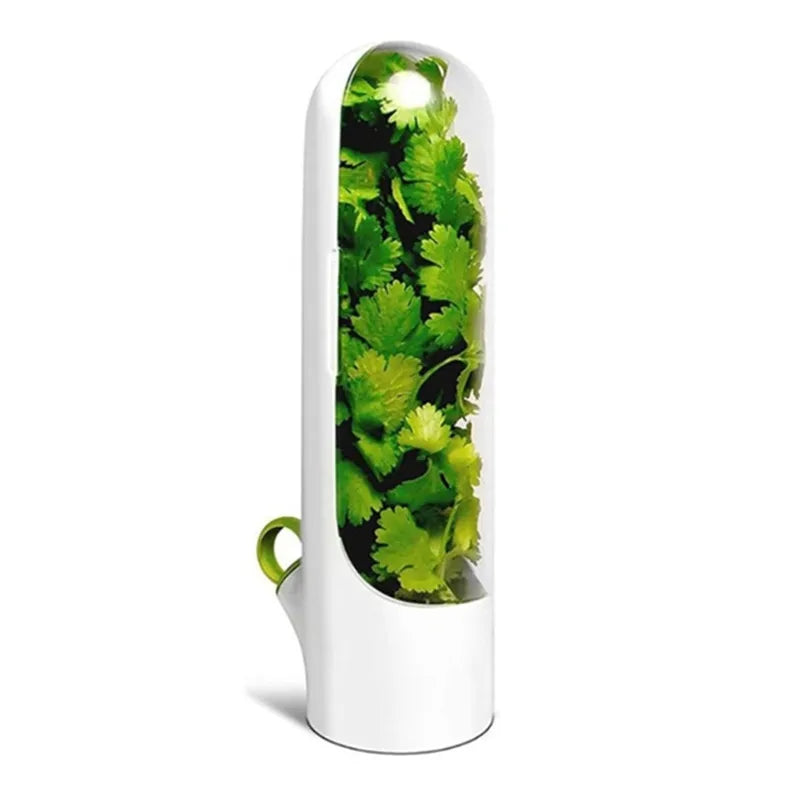 Fresh Herb Keeper – Refrigerator Herb Storage Container