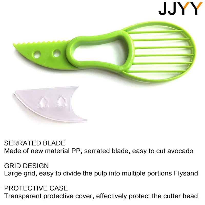 3-in-1 Avocado Slicer – Cutter, Pitter & Fruit Separator Tool