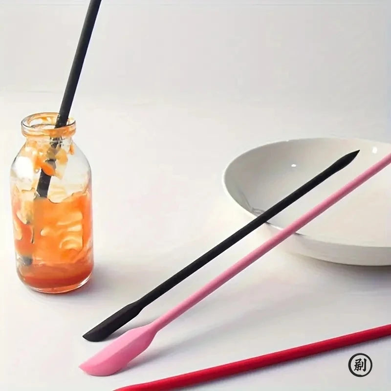 3-Piece Mini Silicone Spatula Set – Heat Resistant Kitchen Scrapers