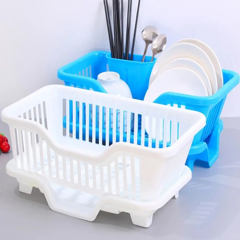 Dish Drying Rack – Countertop Drain Board Organiser
