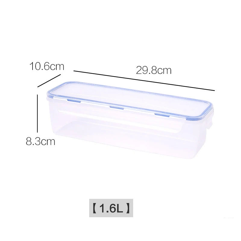Airtight Bread Storage Box – Freshness Keeper for Loaves & Sandwiches