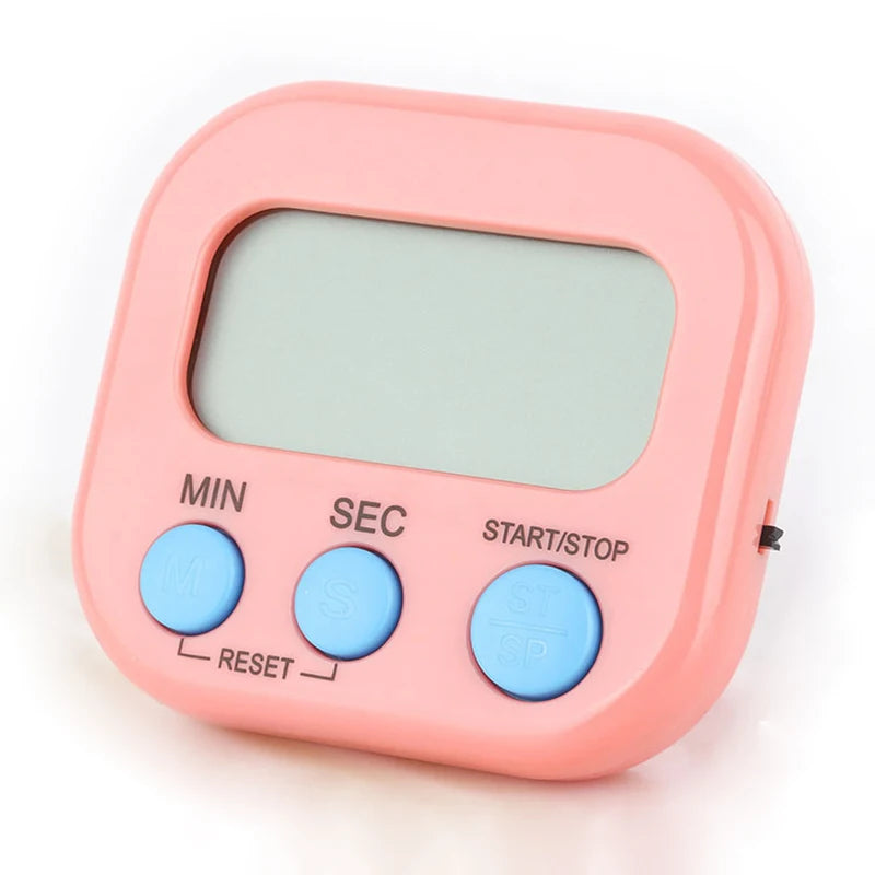 Digital Kitchen Timer – Magnetic Countdown Timer with Stand