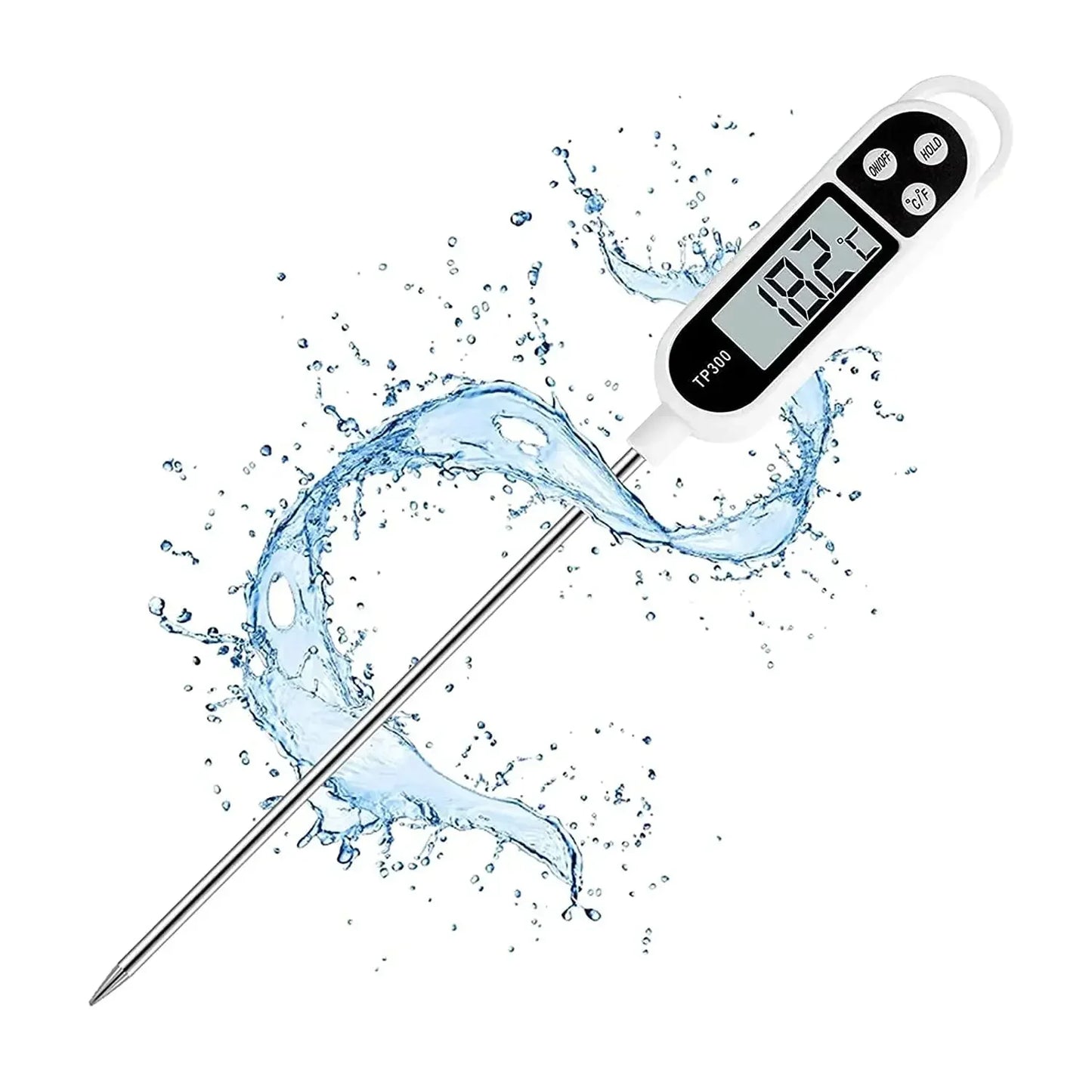 Digital Kitchen Thermometer – Instant Read Food & Meat Temperature Probe