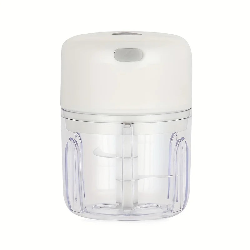 Mini Rechargeable Garlic Chopper & Meat Grinder – 250ml Electric Food Processor