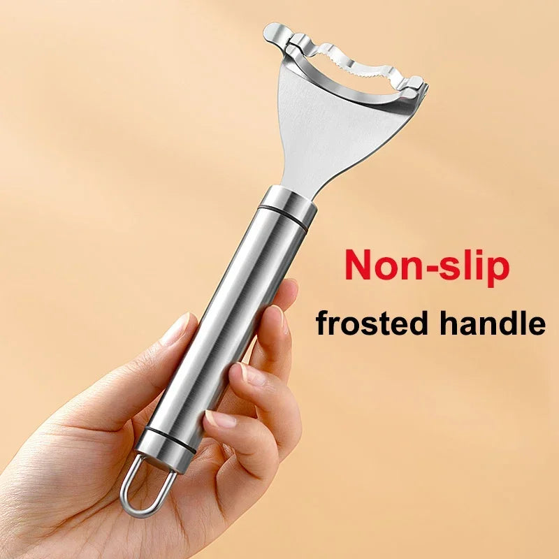 Stainless Steel Corn Stripper – Quick Corn Kernel Remover Tool