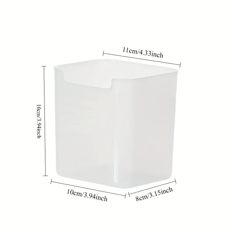 Clear Fridge Storage Bins – BPA-Free Food Organiser Set of 3